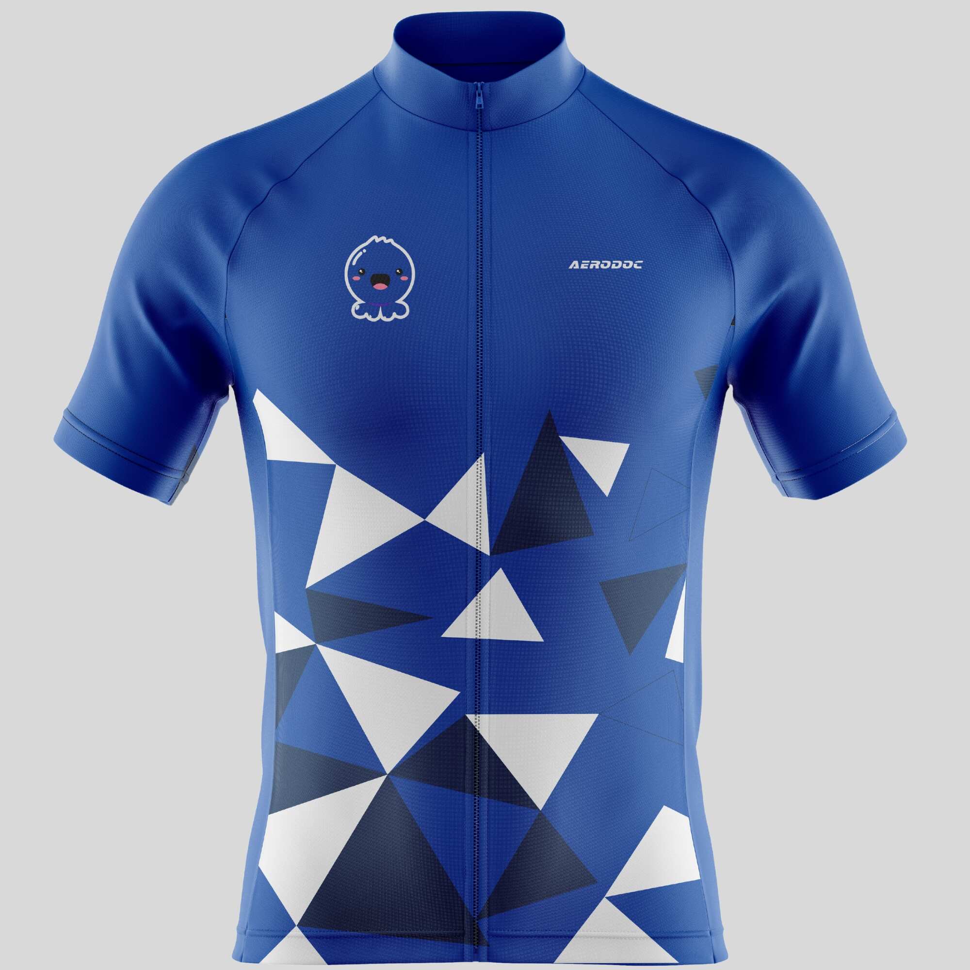 BlueGeo Triangles Pro Cycling Jersey