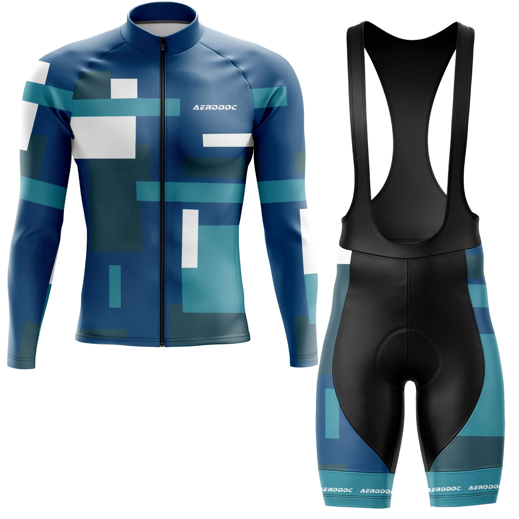 Aerodoc GeoPulse Cycling Jersey – Performance Gear for Road Bike & MTB  Full Sleeves, Matching Bib & Non-Bib Shorts