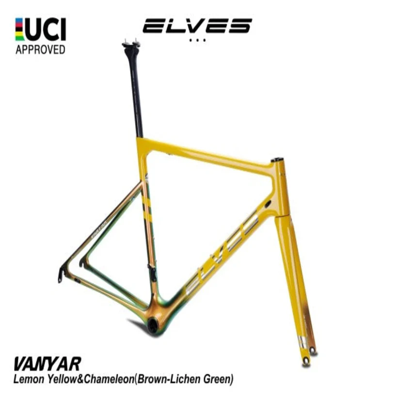 UCI Approved! ELVES Vanyar Carbon SuperLight Road Framesets