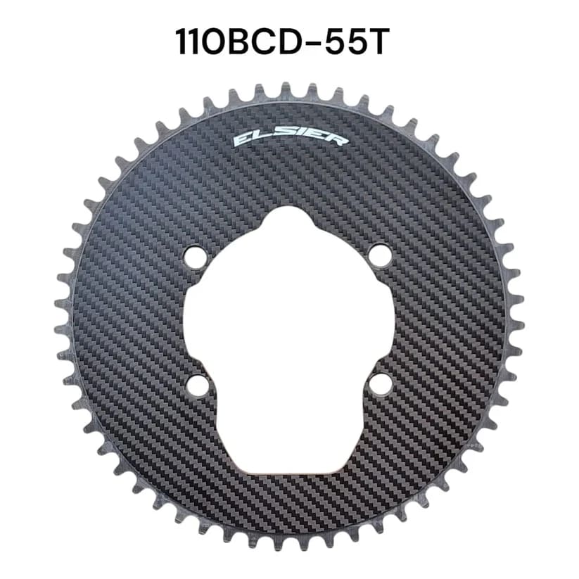 Elsier Carbon Road 110BCD Chainring 12-Speed